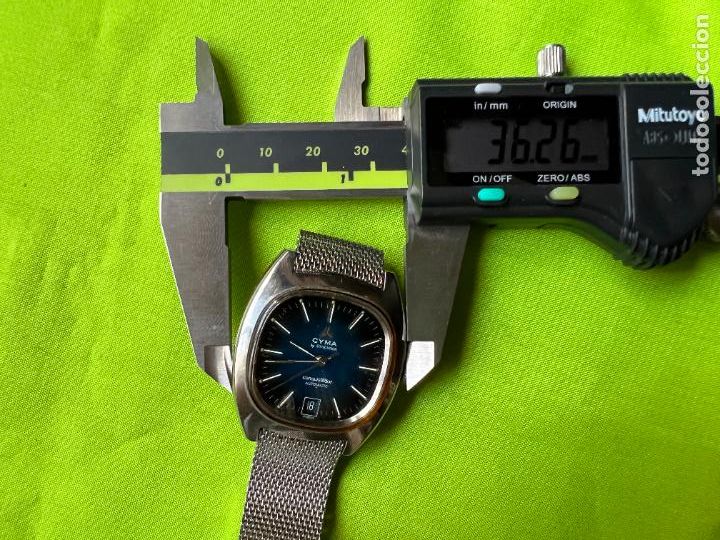 Relojes autom&aacute;ticos: Cyma autom&aacute;tico acero - Foto 3