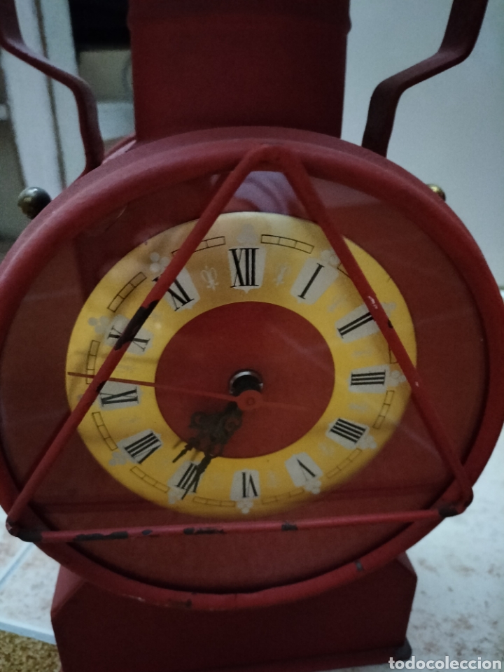 Relojes autom&aacute;ticos: Pareja relojes tipo farolillo de metal - Foto 2