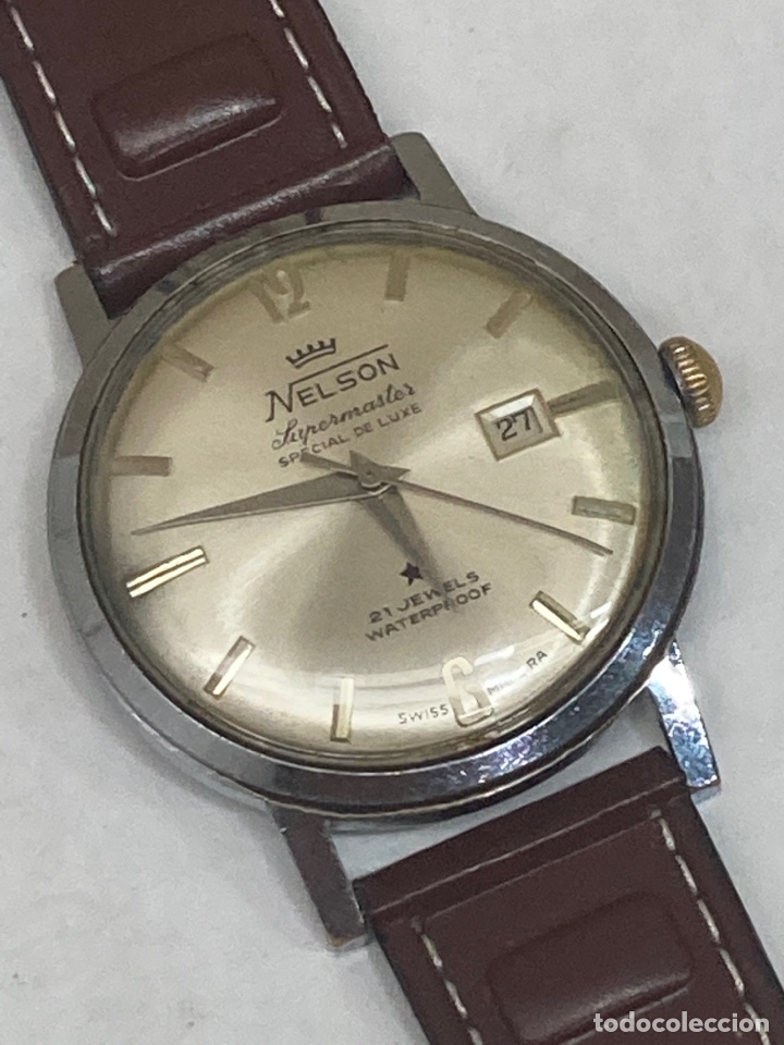 Relojes autom&aacute;ticos: Reloj Nelson carga manual /CR03-1 - Foto 2