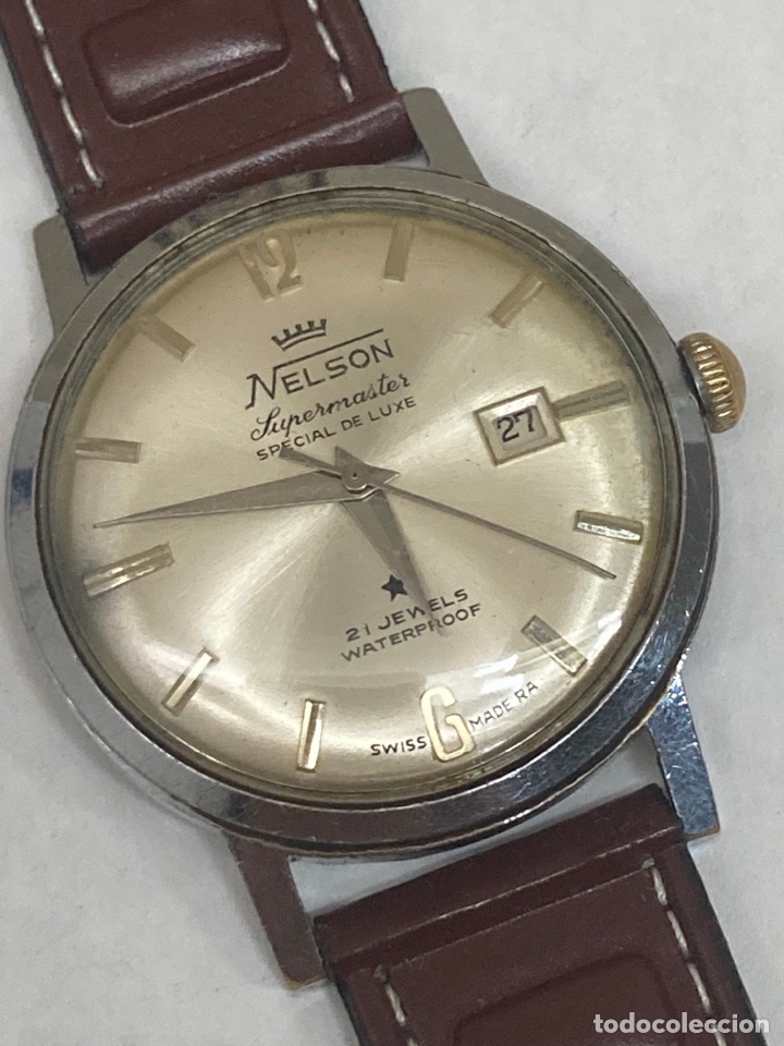 Relojes autom&aacute;ticos: Reloj Nelson carga manual /CR03-1 - Foto 3