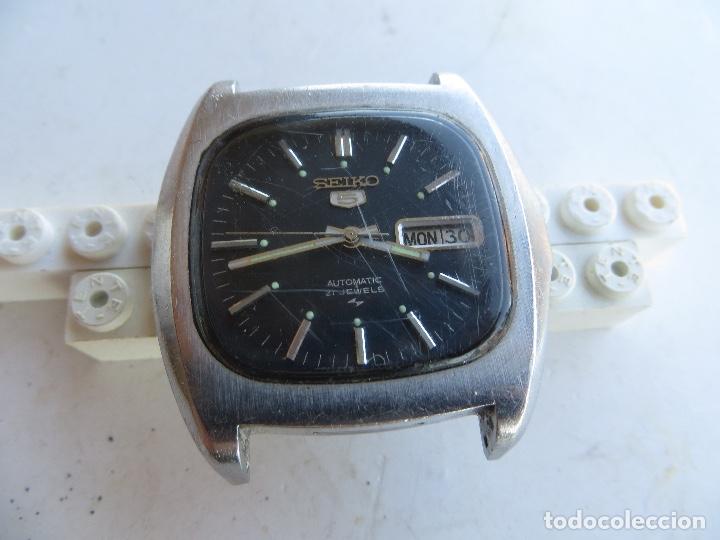 antiguo reloj seiko 5 en acero automatico 21 je - Comprar Relojes  automáticos en todocoleccion - 340483028