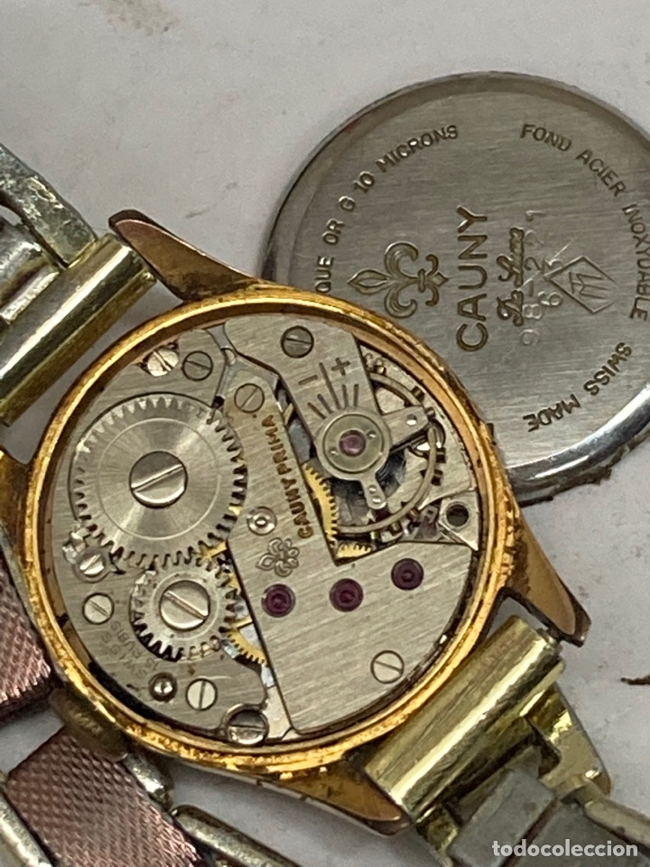 Relojes autom&aacute;ticos: Reloj Cauny carga manual para piezas - Foto 3