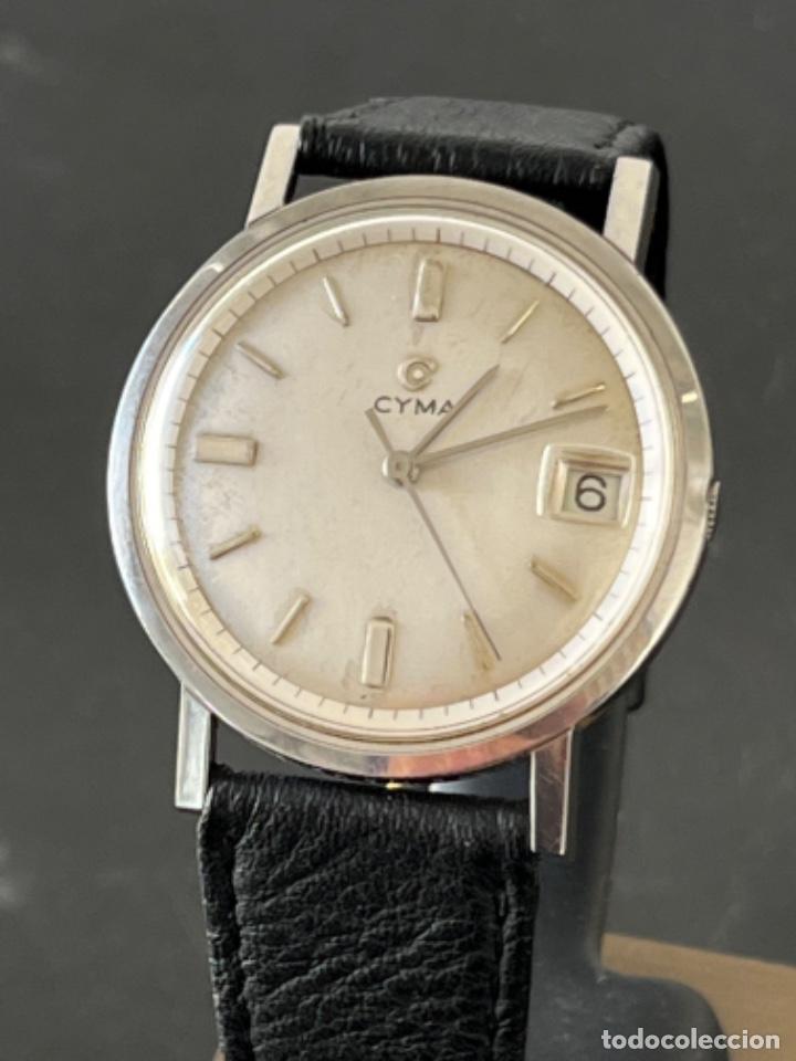 Relojes autom&aacute;ticos: RELOJ AUTOM&Aacute;TICO CYMA AUTOROTOR CYMAFLEX. - Foto 2