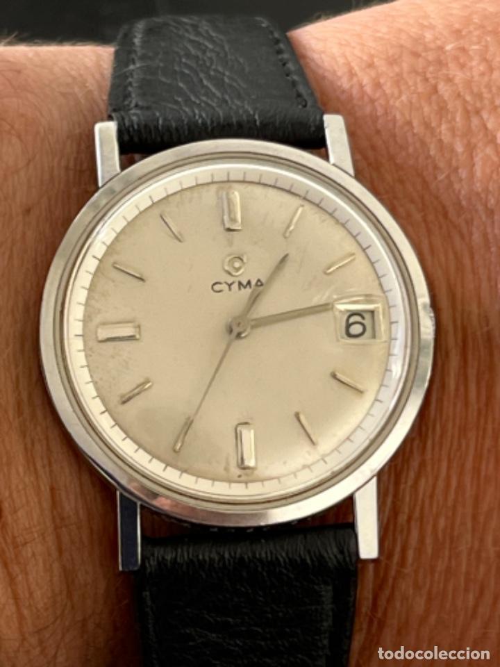Relojes autom&aacute;ticos: RELOJ AUTOM&Aacute;TICO CYMA AUTOROTOR CYMAFLEX. - Foto 6