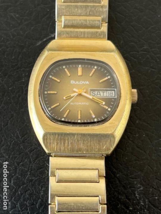 Relojes autom&aacute;ticos: RELOJ DE PULSERA BULOVA AUTOM&Aacute;TICO. 1960&rsquo;S FUNCIONANDO. - Foto 6