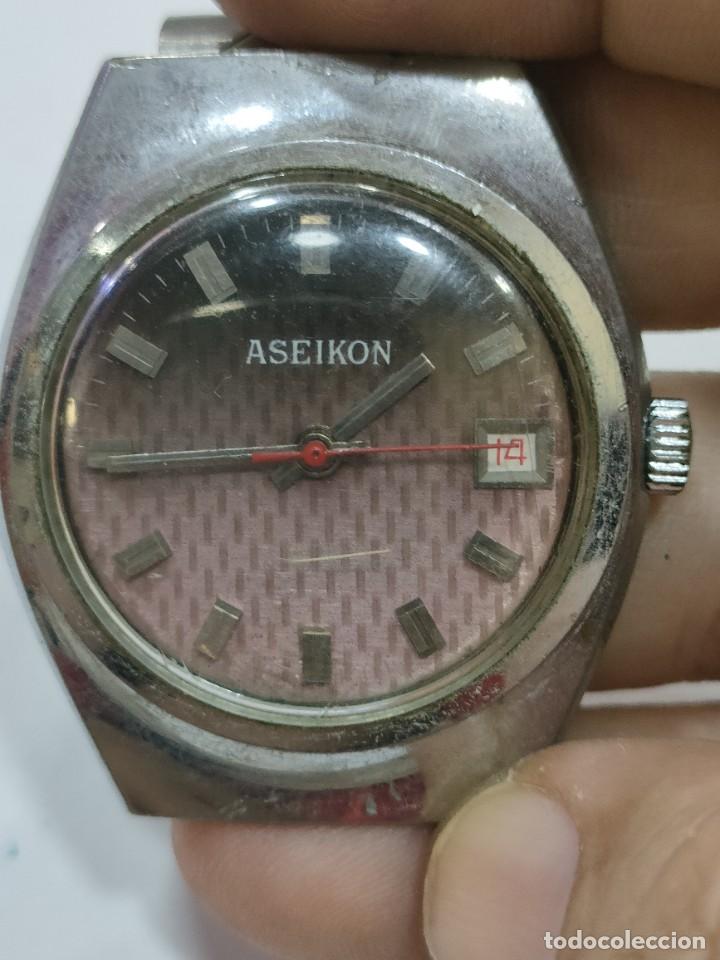 Relojes autom&aacute;ticos: Reloj Autom&aacute;tico ASEIKON Funciona Correa rota - Foto 2