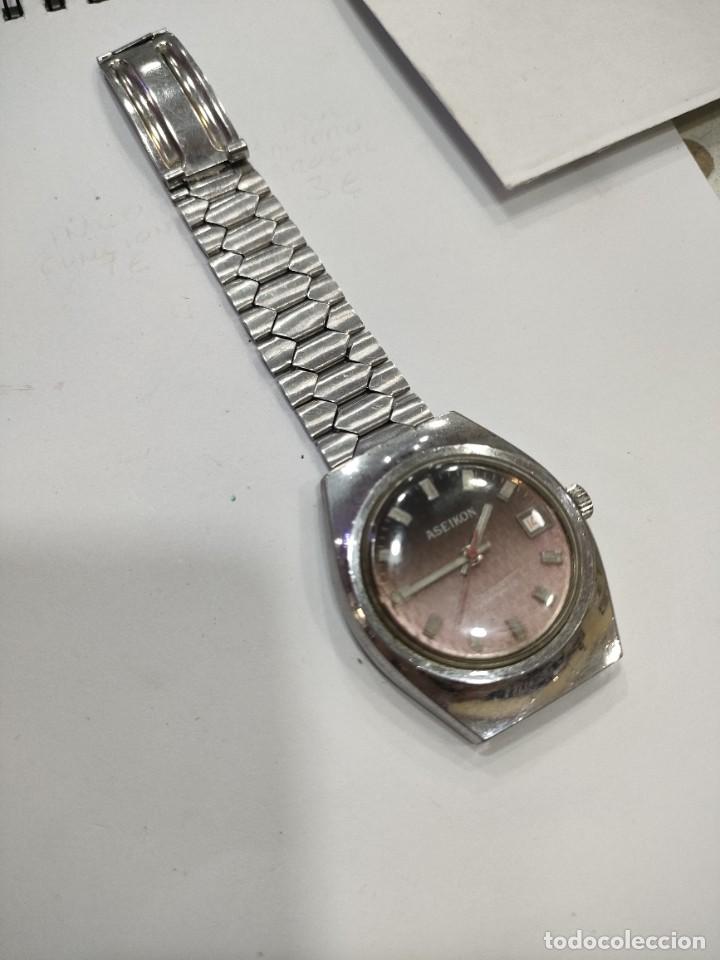 Relojes autom&aacute;ticos: Reloj Autom&aacute;tico ASEIKON Funciona Correa rota - Foto 4
