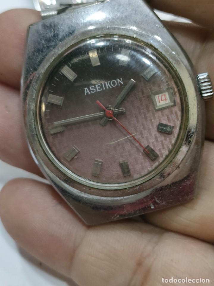 Relojes autom&aacute;ticos: Reloj Autom&aacute;tico ASEIKON Funciona Correa rota - Foto 7