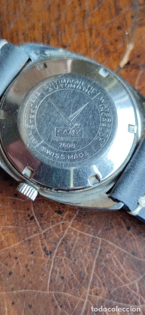 Relojes autom&aacute;ticos: Camy Superautomatic SeaClub acero. - Foto 4