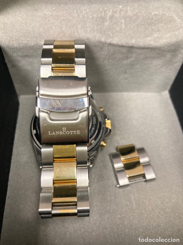 Relojes autom&aacute;ticos: Reloj autom&aacute;tico marca Lanscotte acero/dorado - Foto 4
