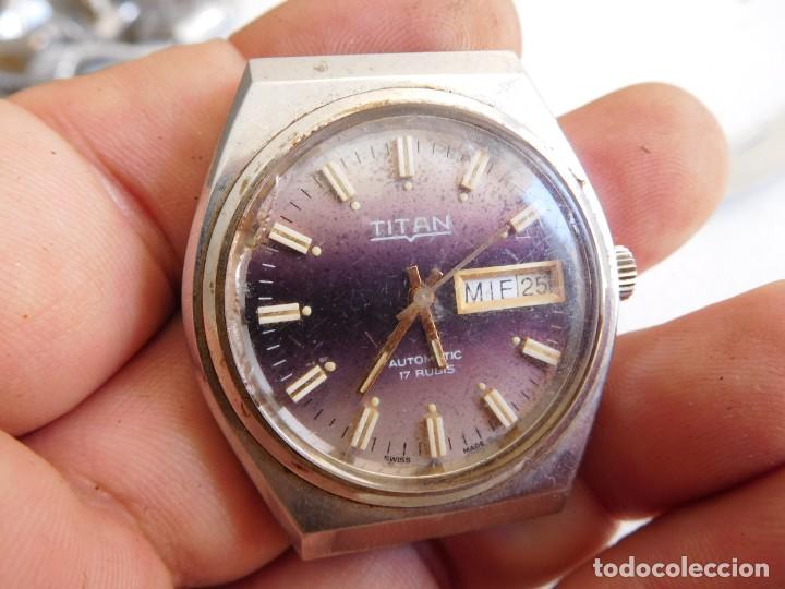 Relojes autom&aacute;ticos: Reloj autom&aacute;tico Titan vintage - Foto 2