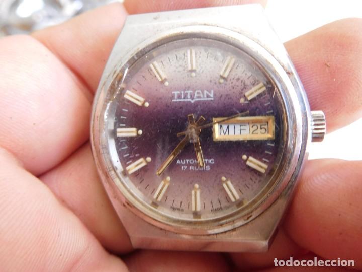 Relojes autom&aacute;ticos: Reloj autom&aacute;tico Titan vintage - Foto 3