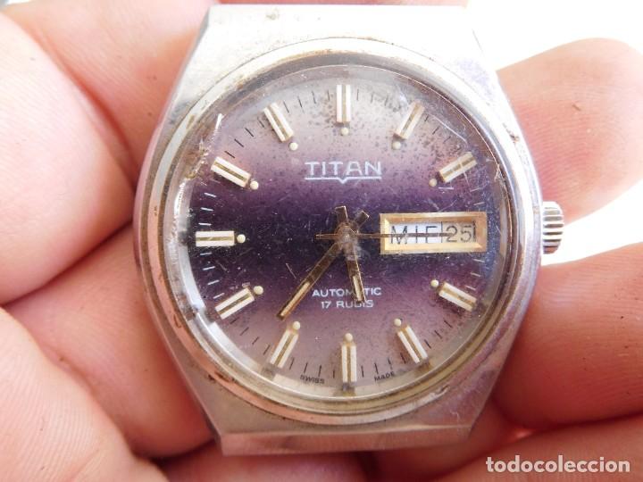 Relojes autom&aacute;ticos: Reloj autom&aacute;tico Titan vintage - Foto 4