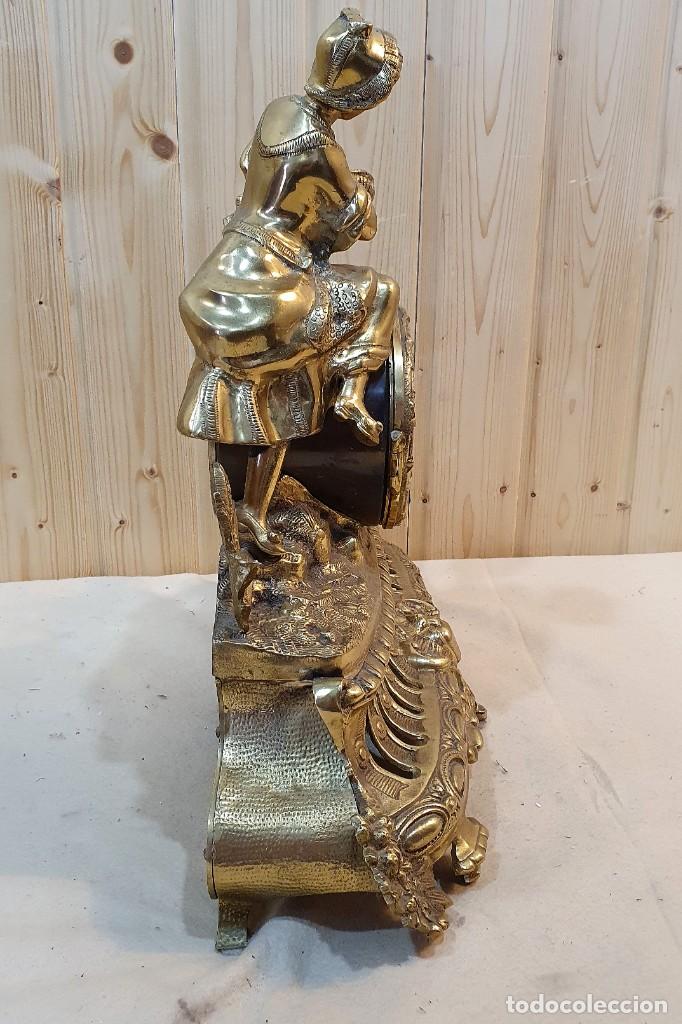 Relojes autom&aacute;ticos: RELOJ DE SOBREMESA EN BRONCE - Foto 3