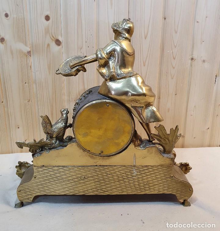 Relojes autom&aacute;ticos: RELOJ DE SOBREMESA EN BRONCE - Foto 4
