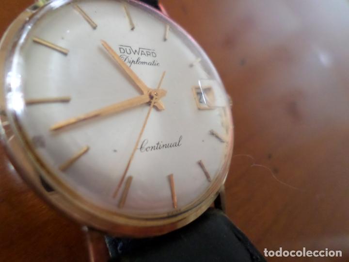 Relojes autom&aacute;ticos: RELOJ DUWARD DIPLOMATIC CONTINUAL AUTOMATICO - Foto 3
