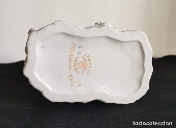 Relojes autom&aacute;ticos: RELOJ CON QUERUBIN DE PORCELANA DE ALGORA - Foto 6