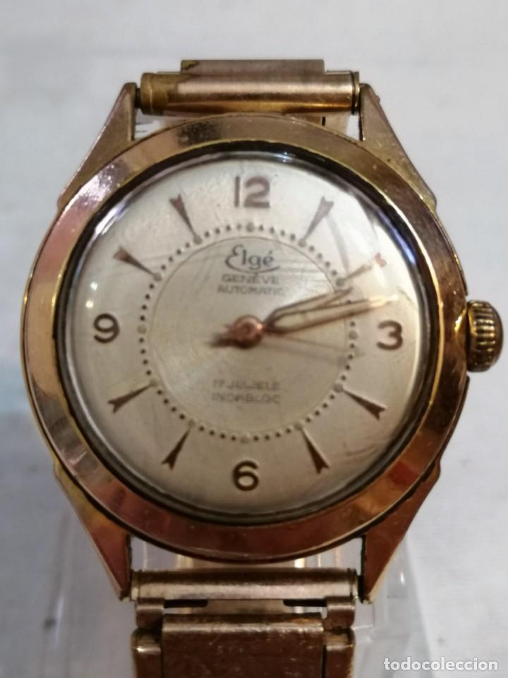 Relojes autom&aacute;ticos: RELOJ ELG&Eacute; GENEVE AUTOMATIC. - Foto 5