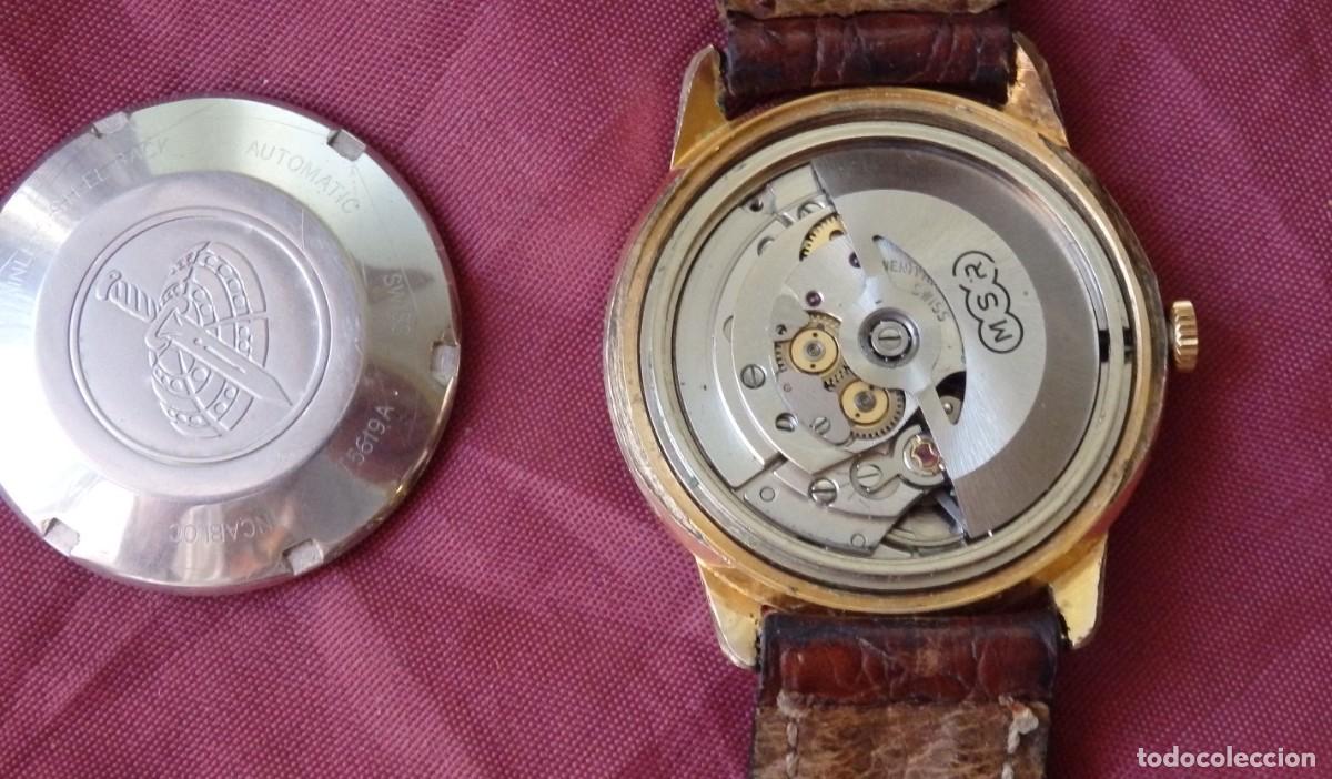 Relojes autom&aacute;ticos: RELOJ AUTOMATICO VULCAIN GT EXACTOMATIC DE 1970 - Foto 5