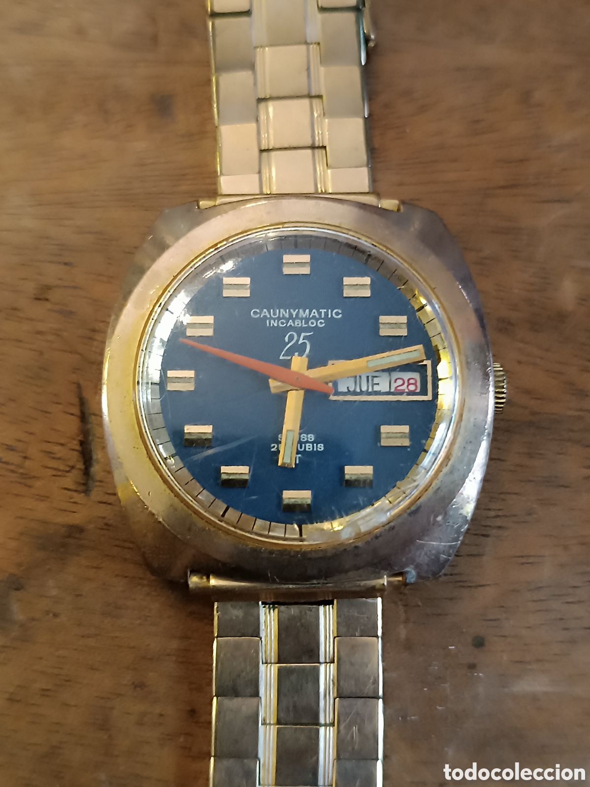 Relojes autom&aacute;ticos: Canunymatic 25 funcionando. (Correa rota) - Foto 3
