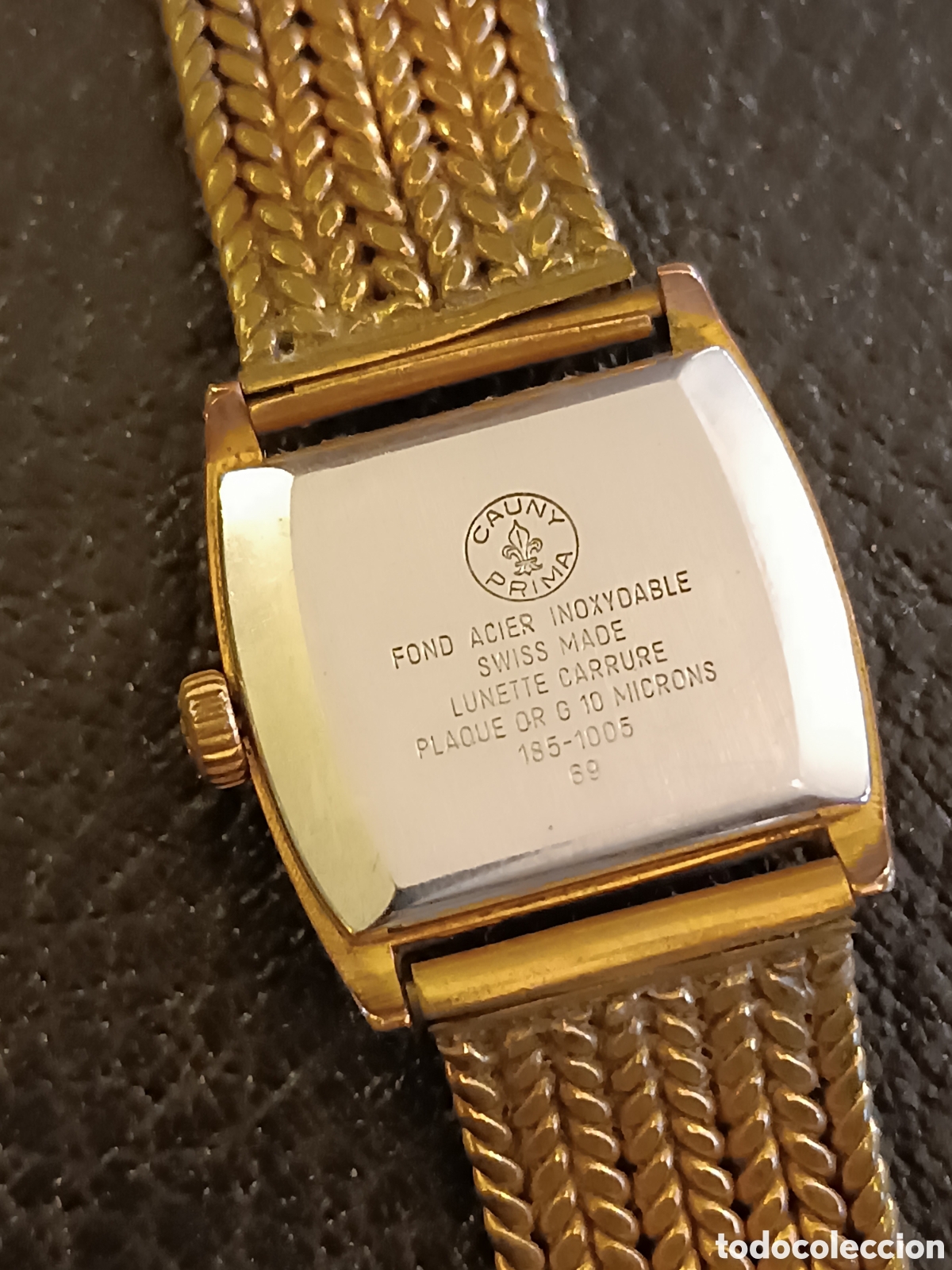 Relojes autom&aacute;ticos: Reloj cauny chapado autom&aacute;tico funcionando - Foto 6