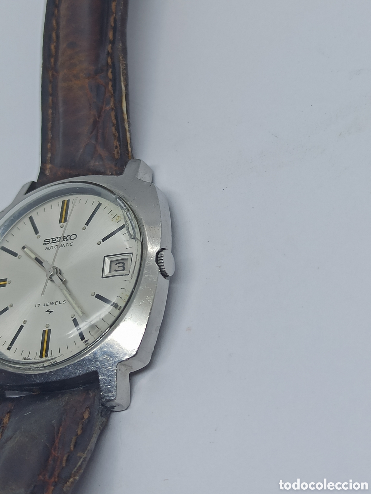 Relojes autom&aacute;ticos: Seiko 7005-7130 autom&aacute;tico funciona - Foto 2