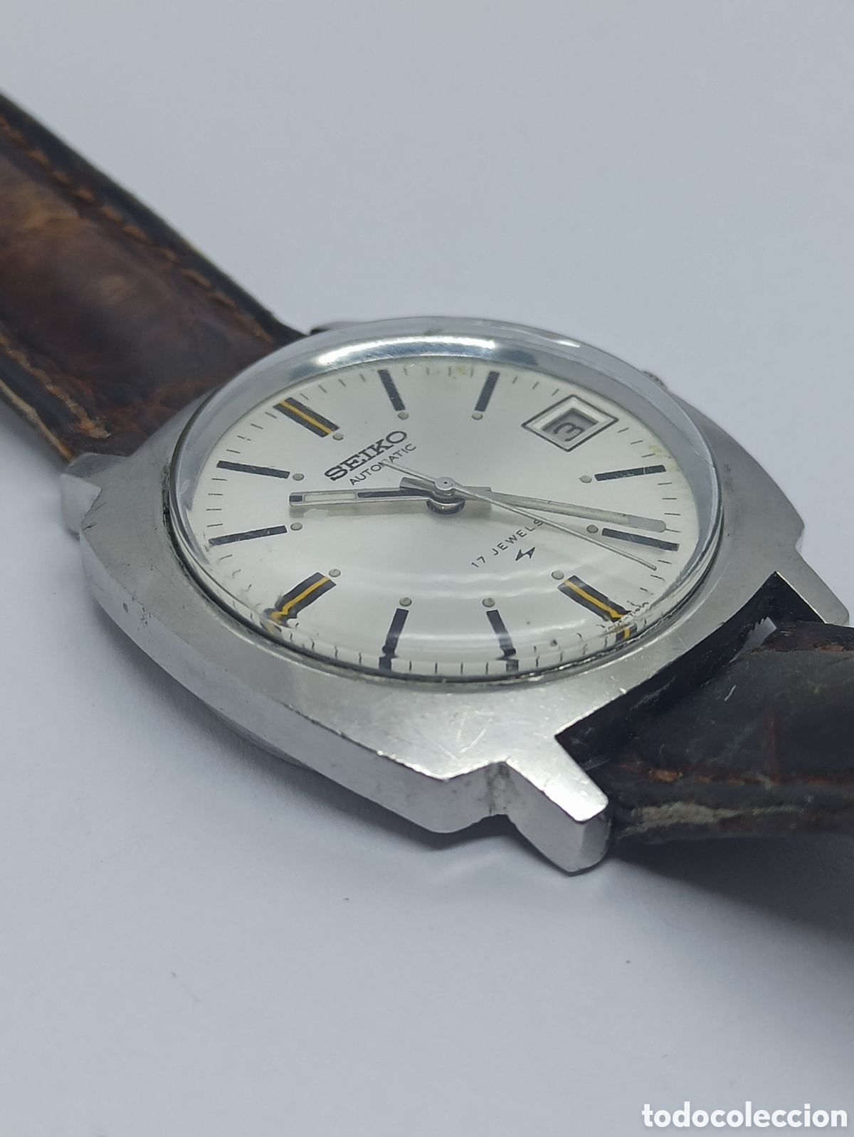 Relojes autom&aacute;ticos: Seiko 7005-7130 autom&aacute;tico funciona - Foto 13
