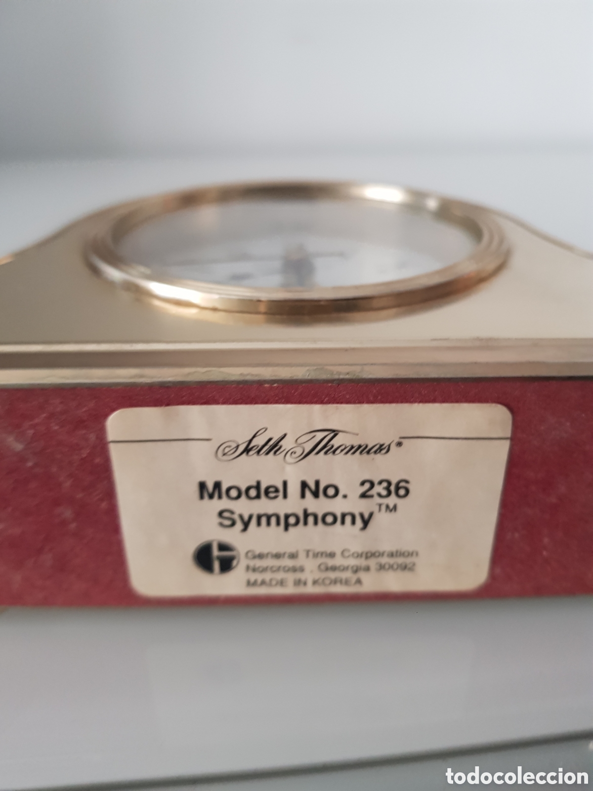Relojes autom&aacute;ticos: Reloj vintage Selh Thomas modelo 236 Symphony - Foto 6