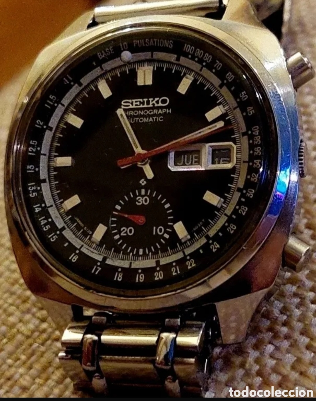 reloj seiko pulsations 6139 6020 crono chronogr - Acheter Montres-bracelets  automatiques anciennes sur todocoleccion