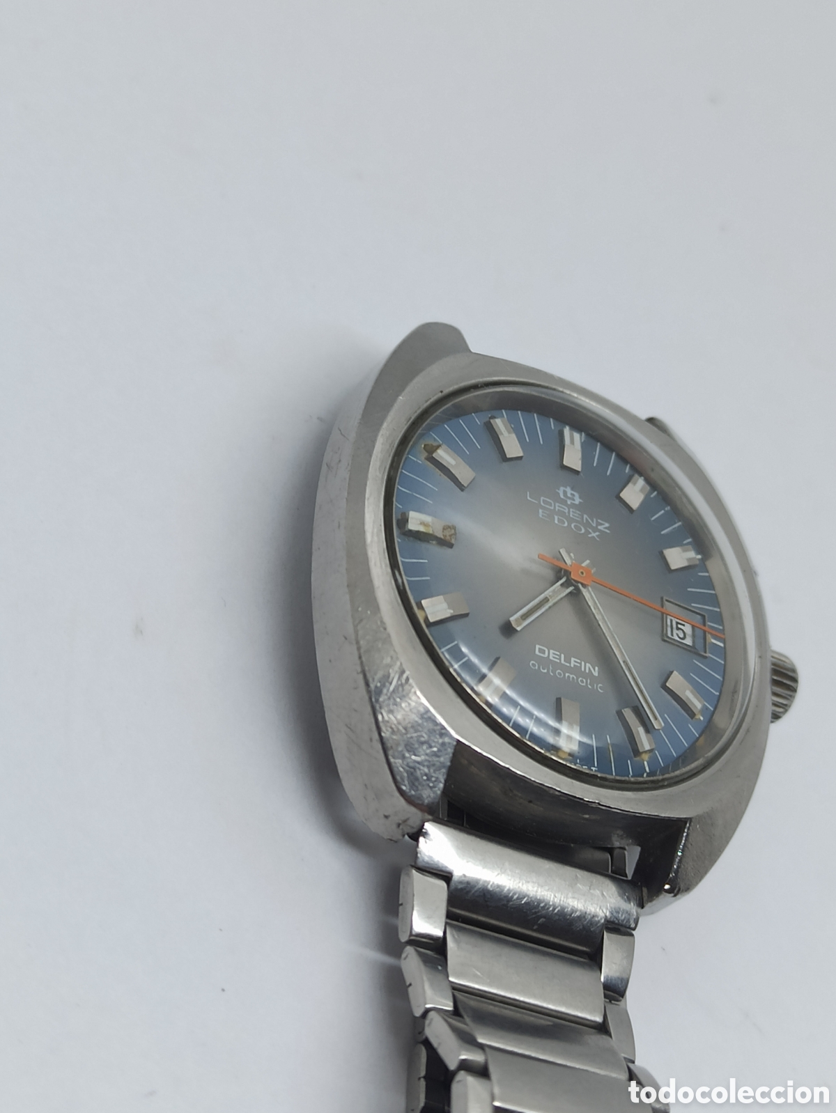 Relojes autom&aacute;ticos: Reloj hombre Lorenz Edox delfin autom&aacute;tic - Foto 4