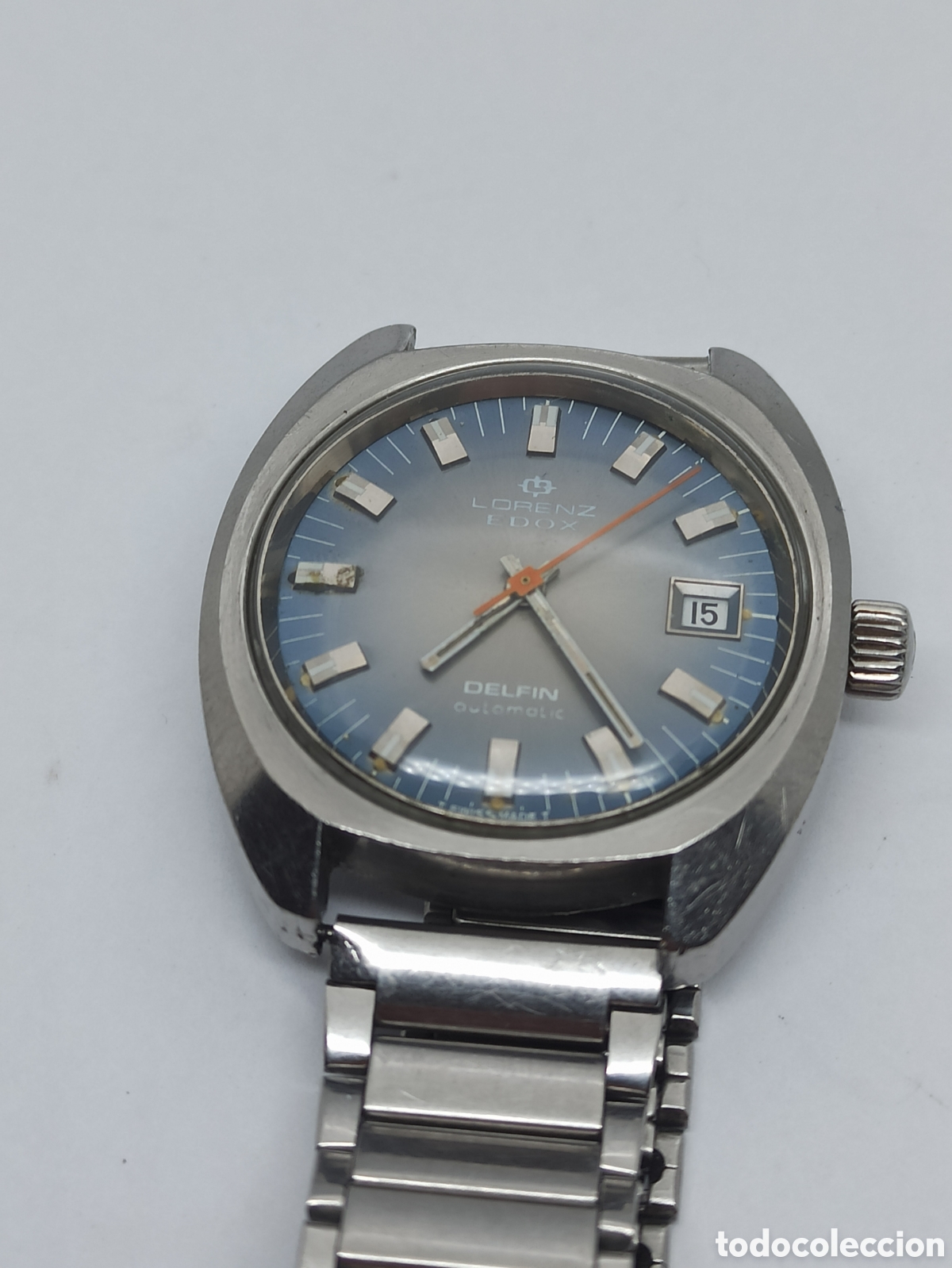 Relojes autom&aacute;ticos: Reloj hombre Lorenz Edox delfin autom&aacute;tic - Foto 6