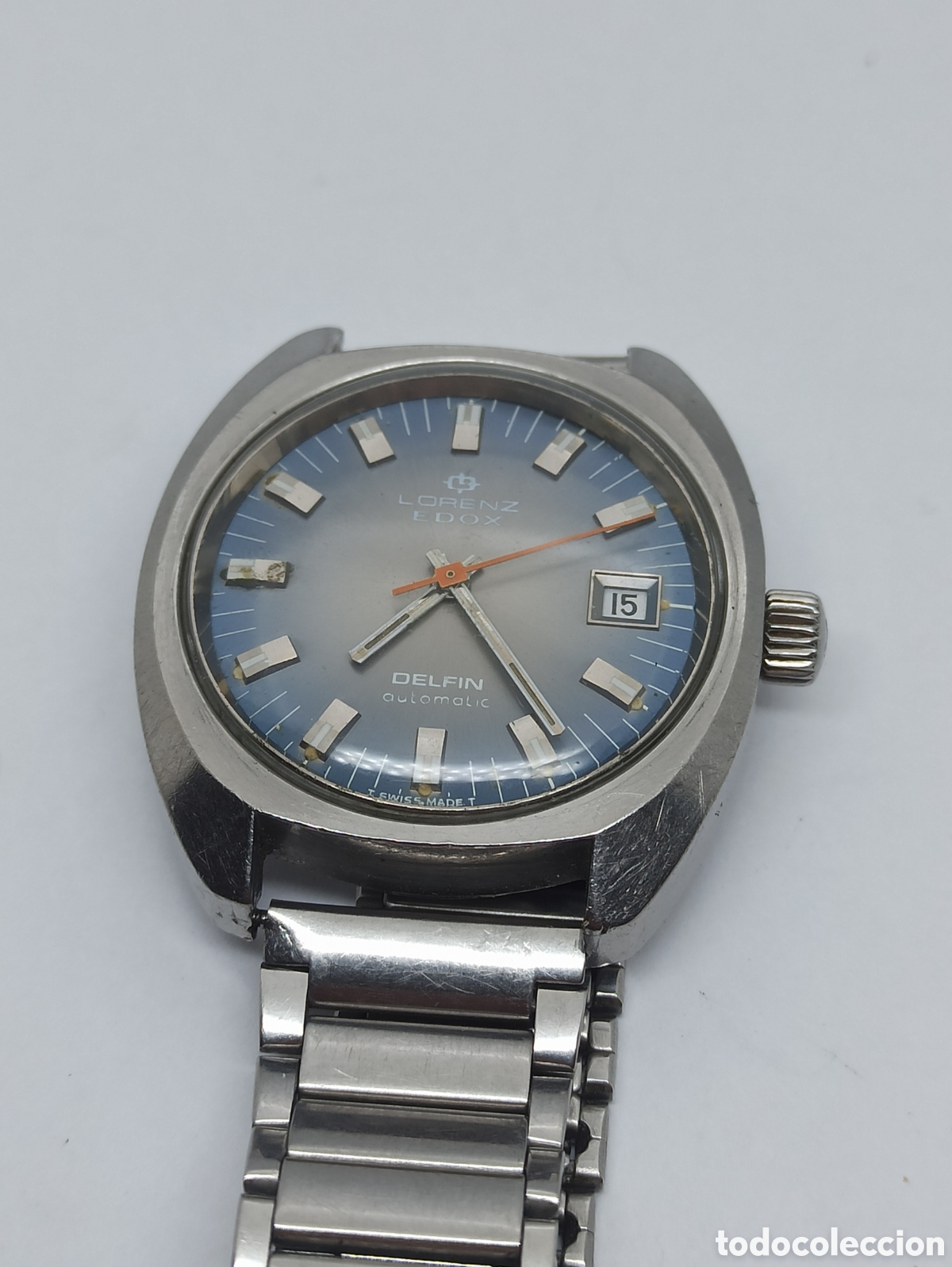 Relojes autom&aacute;ticos: Reloj hombre Lorenz Edox delfin autom&aacute;tic - Foto 7