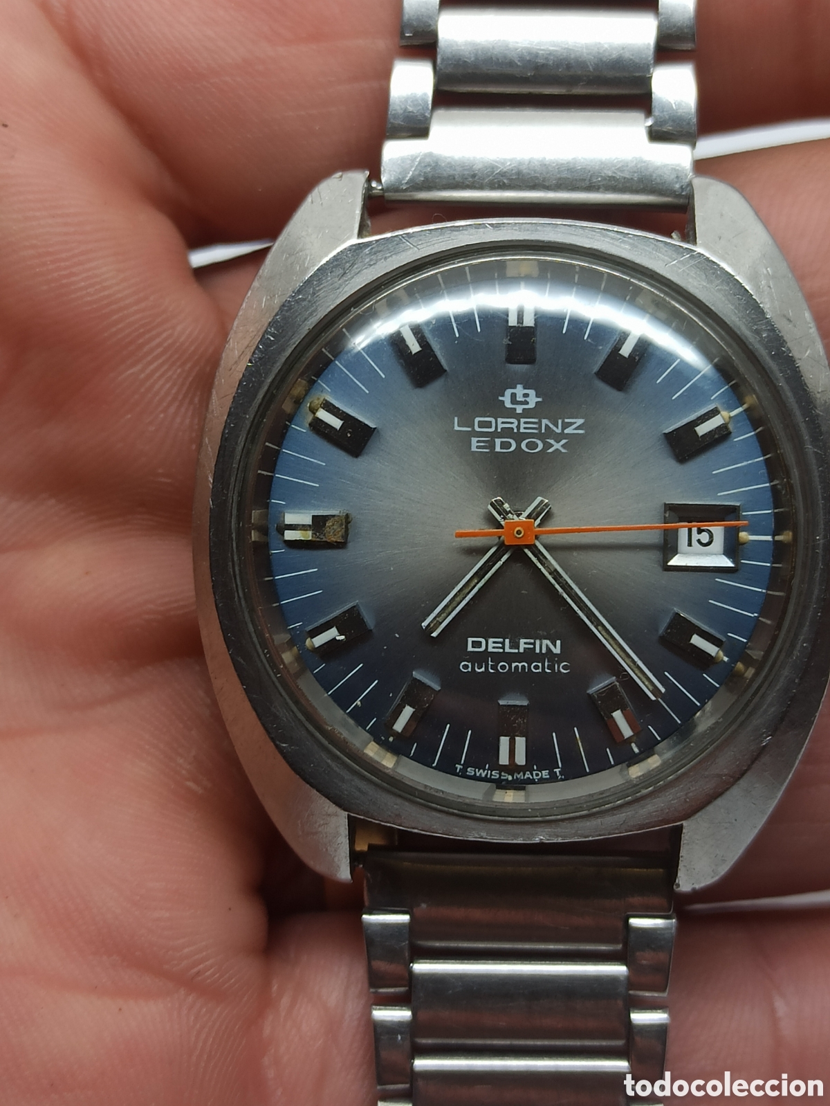 Relojes autom&aacute;ticos: Reloj hombre Lorenz Edox delfin autom&aacute;tic - Foto 14