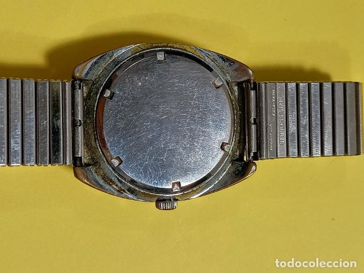 Relojes autom&aacute;ticos: Antiguo reloj de pulsera Newton.No funciona - Foto 3