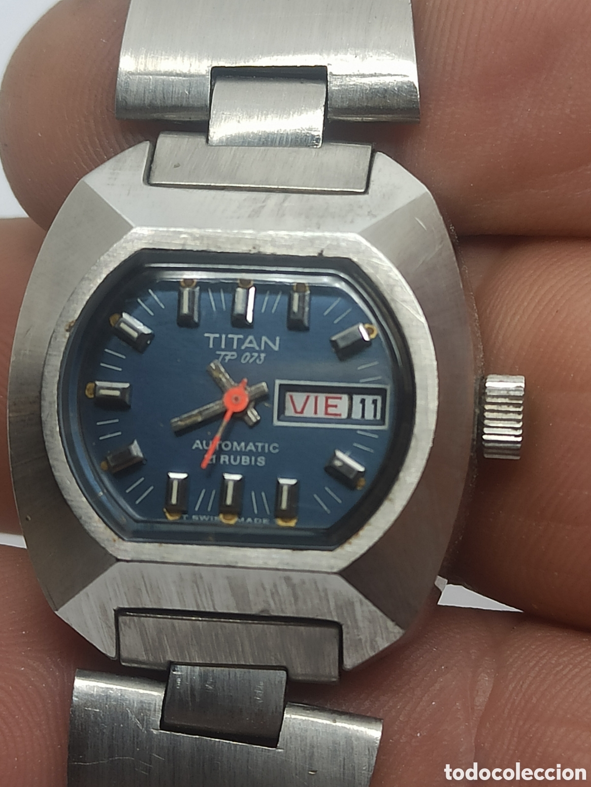 Relojes autom&aacute;ticos: Reloj Titan autom&aacute;tico 21 jewels - Foto 10