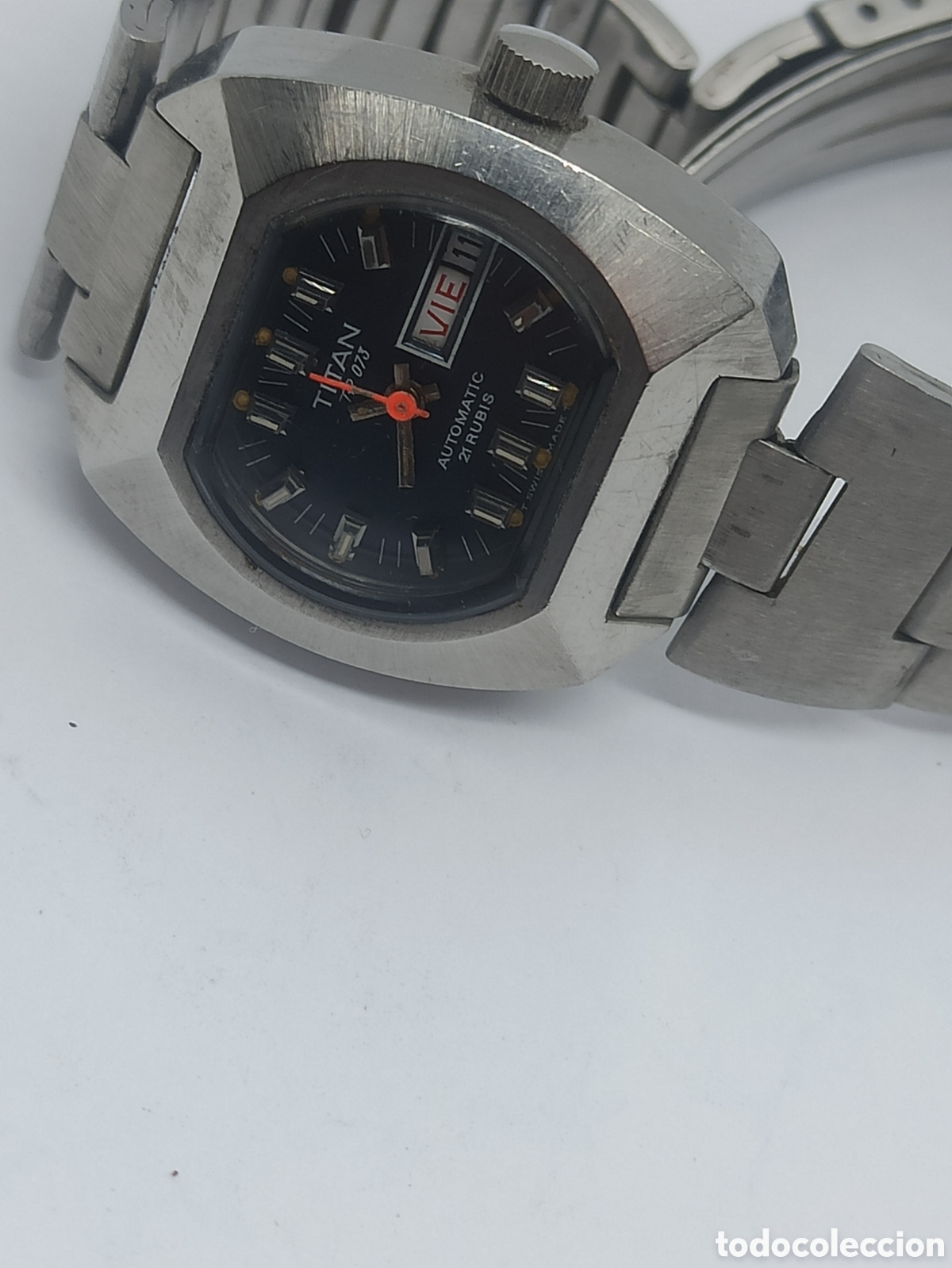 Relojes autom&aacute;ticos: Reloj Titan autom&aacute;tico 21 jewels - Foto 19