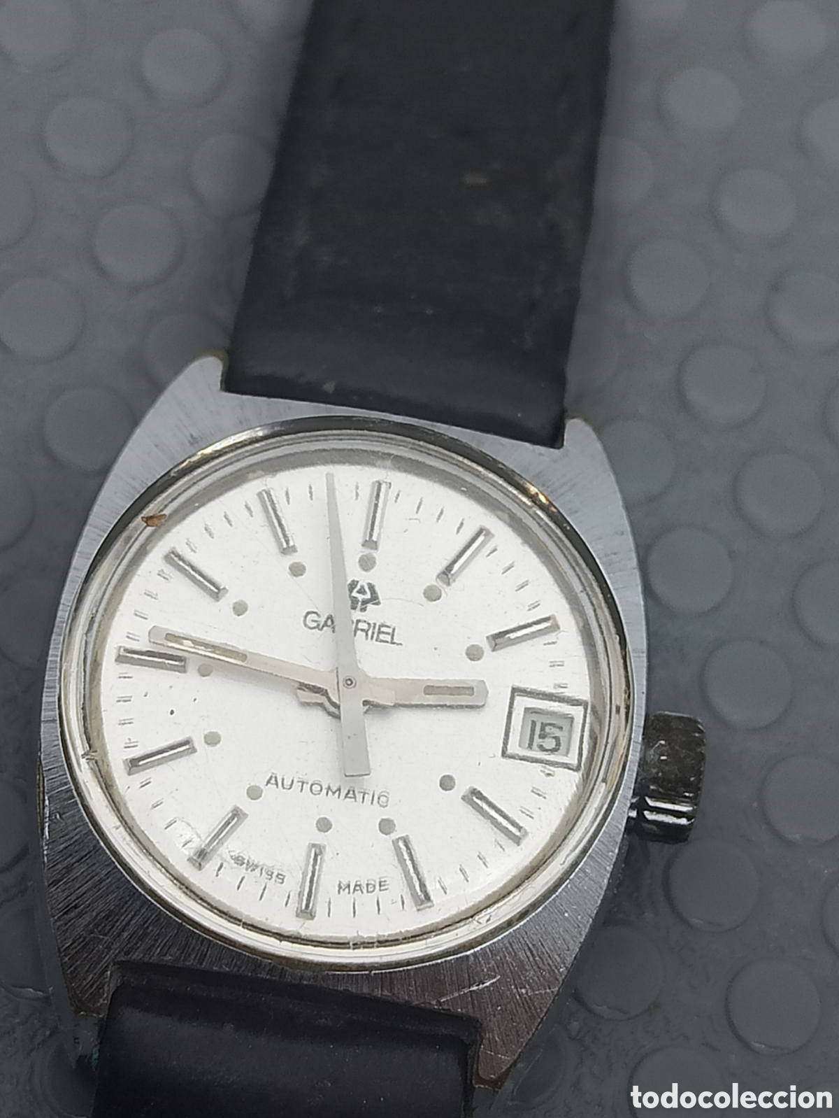 Relojes autom&aacute;ticos: Reloj Gabriel autom&aacute;tico 21 jewels funciona - Foto 5
