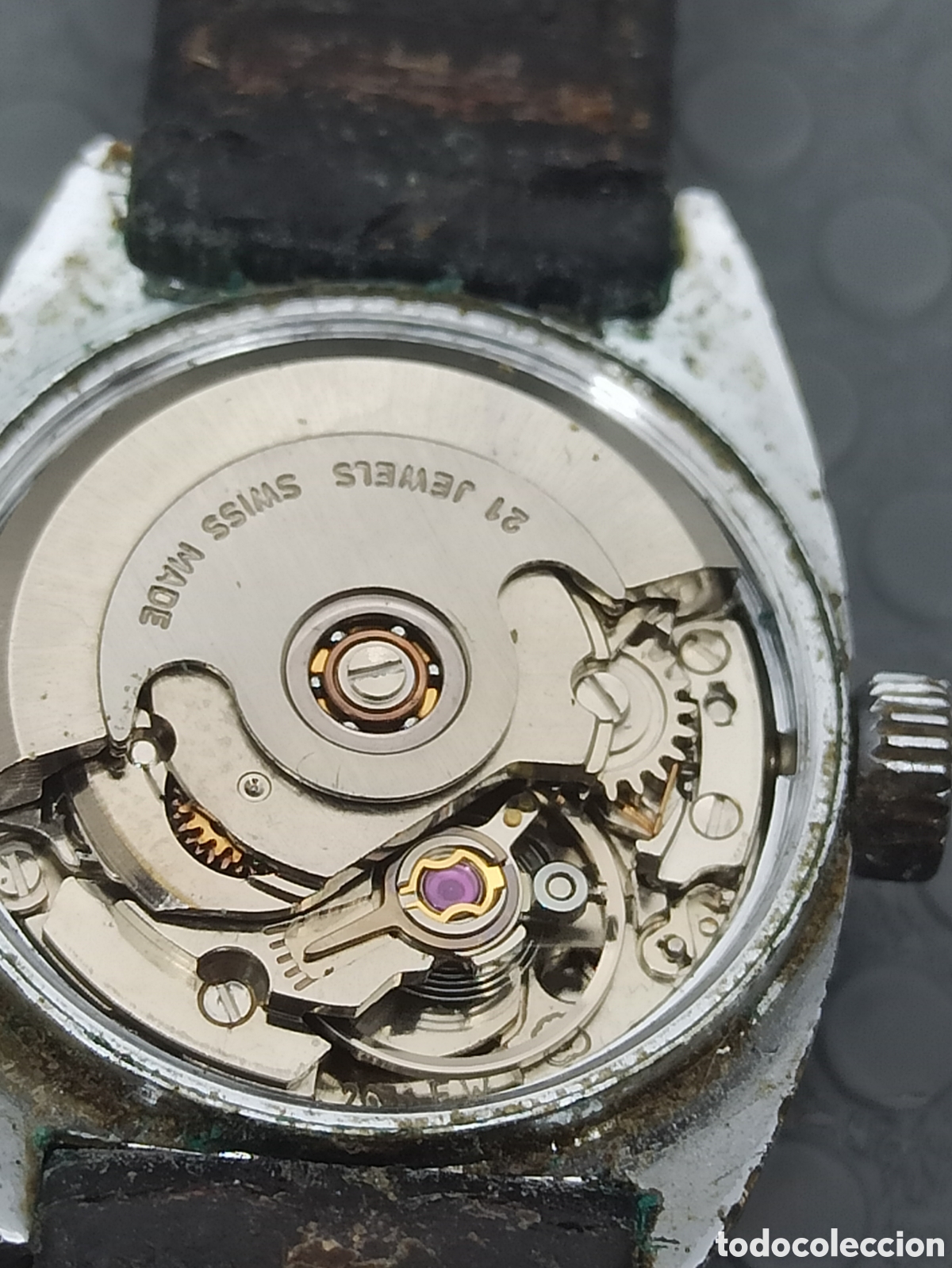 Relojes autom&aacute;ticos: Reloj Gabriel autom&aacute;tico 21 jewels funciona - Foto 9
