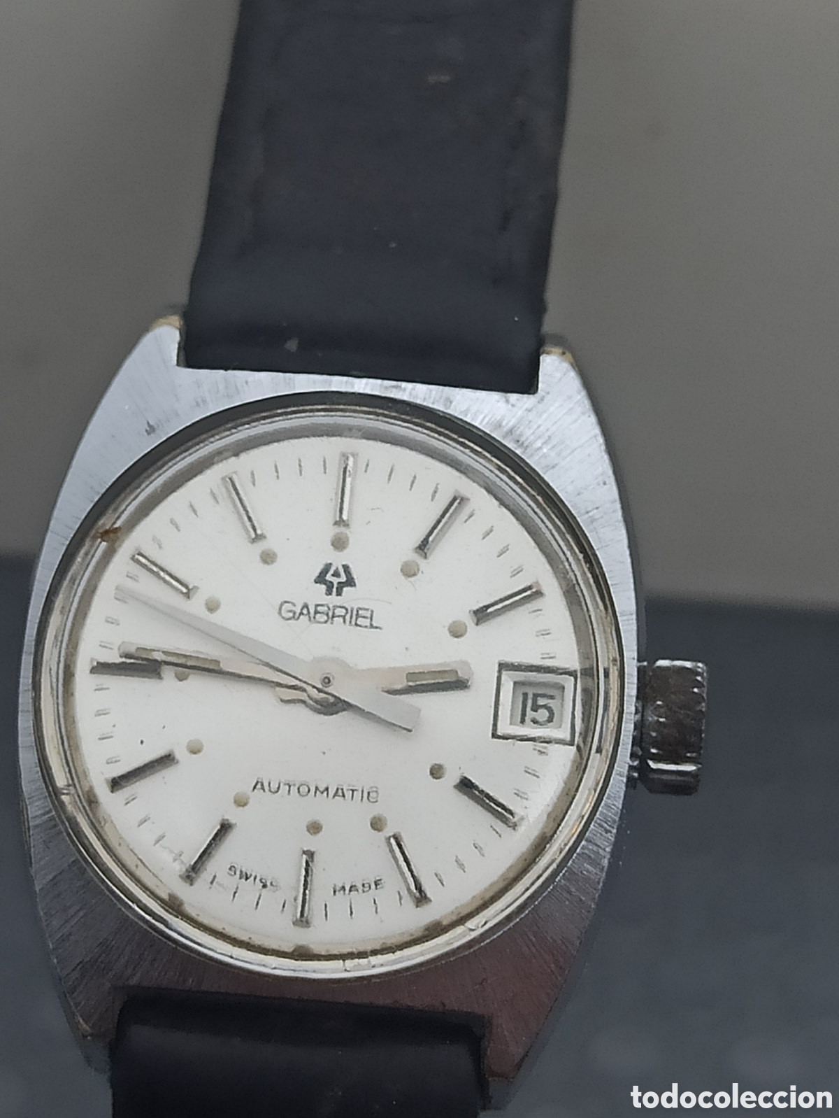 Relojes autom&aacute;ticos: Reloj Gabriel autom&aacute;tico 21 jewels funciona - Foto 1