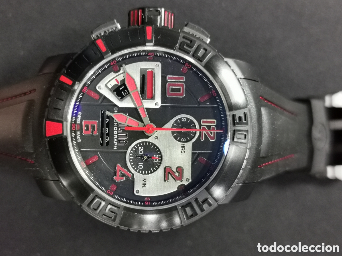 Relojes autom&aacute;ticos: VOLNA TYPHOOM TITANIUM CRON&Oacute;METRO AUTOMATICO - Foto 3