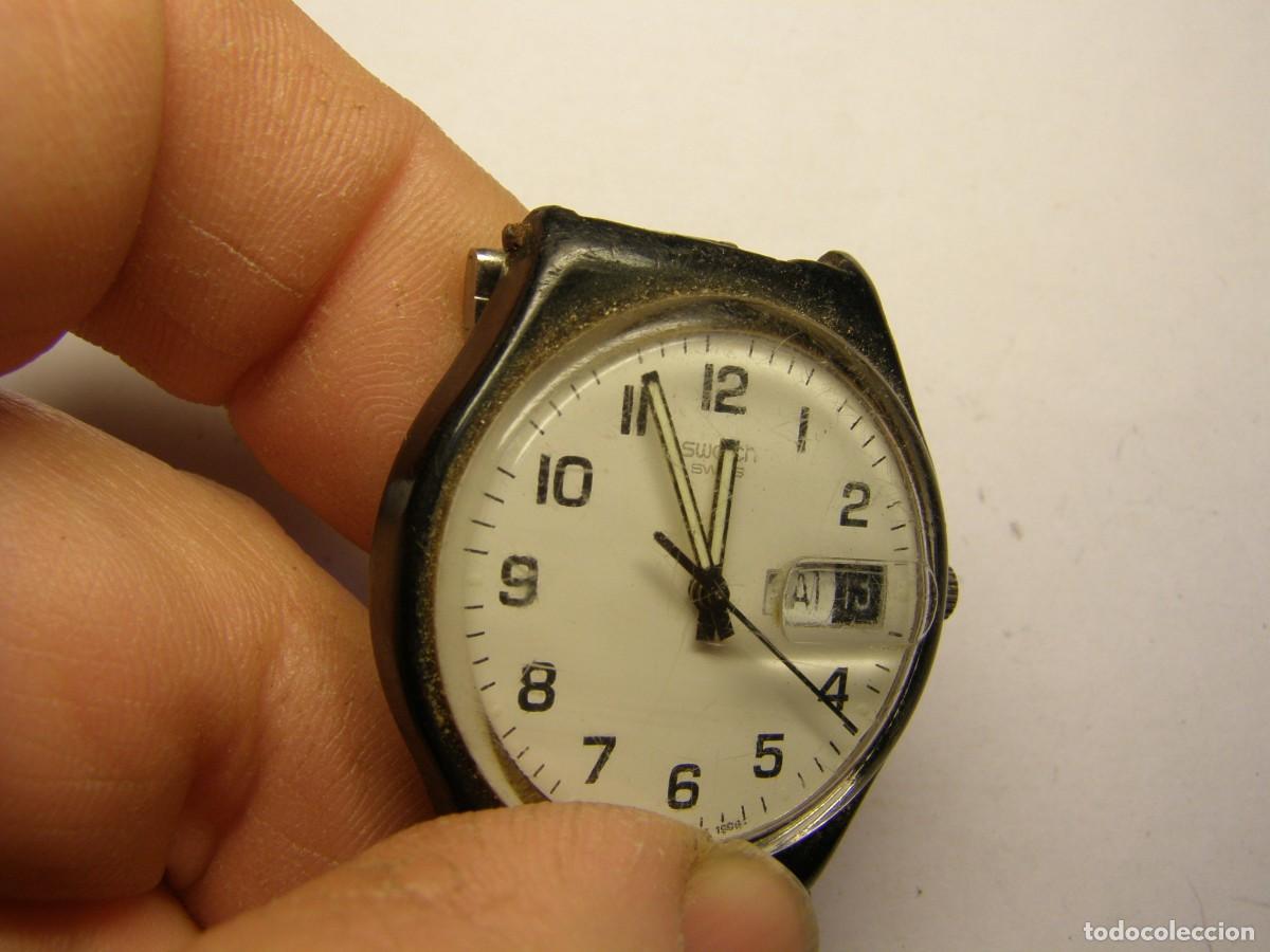 Relojes autom&aacute;ticos: Reloj de pulsera suizo Swach. - Foto 2