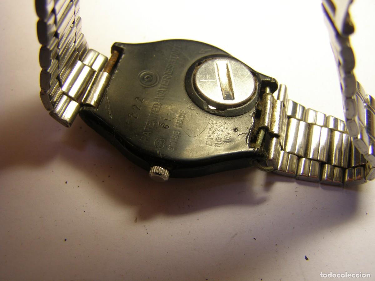 Relojes autom&aacute;ticos: Reloj de pulsera suizo Swach. - Foto 3