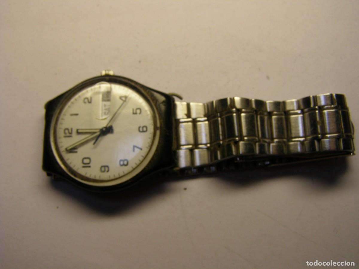 Relojes autom&aacute;ticos: Reloj de pulsera suizo Swach. - Foto 4