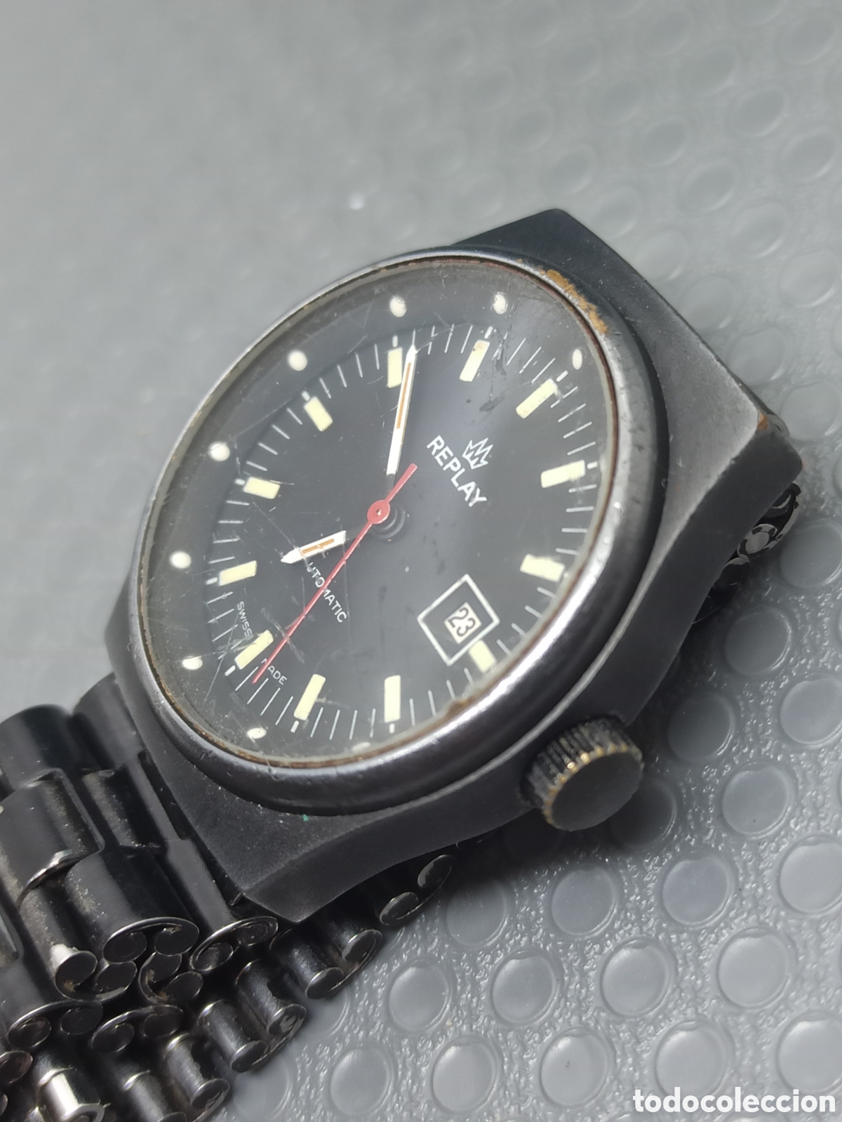 Relojes autom&aacute;ticos: Reloj Replay autom&aacute;tico 21 jewels - Foto 5