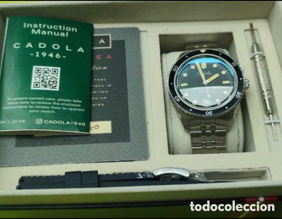 Relojes autom&aacute;ticos: Reloj Cadola Galatea serie limitada. - Foto 2