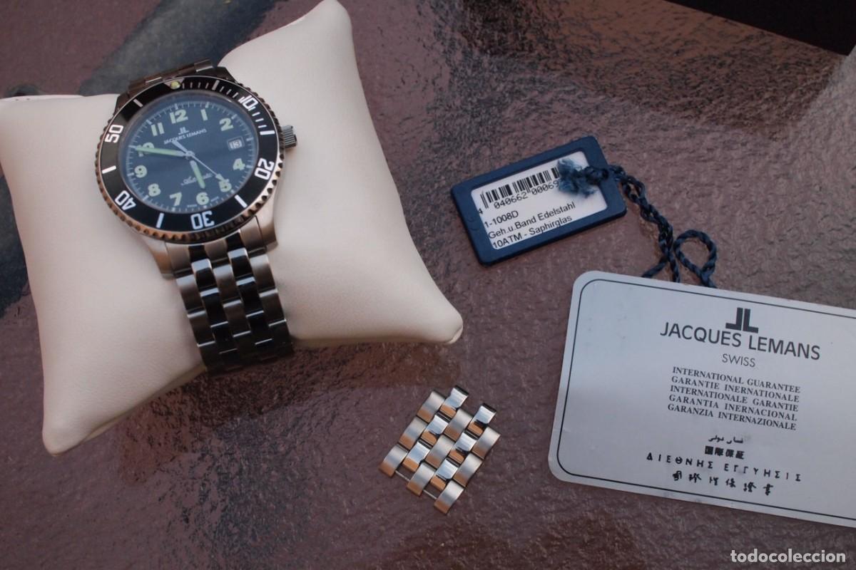 Relojes autom&aacute;ticos: Reloj Autom&aacute;tico NUEVO, Jacques Lemans. 1985 - Foto 2