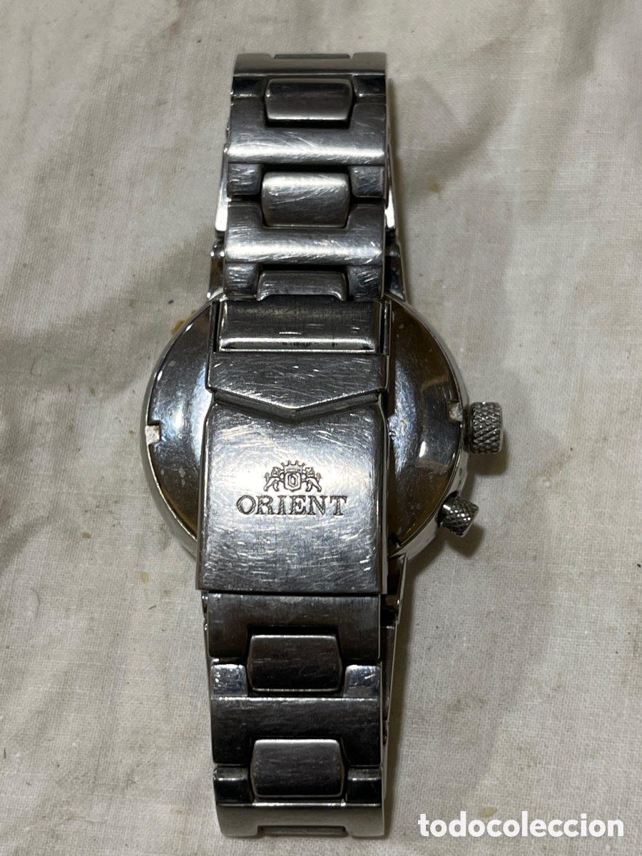 Relojes autom&aacute;ticos: Reloj autom&aacute;tico Orient vintage con reserva de marcha - Foto 2