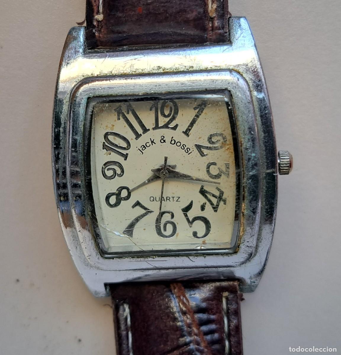 Relojes autom&aacute;ticos: RELOJ DE PULSERA JACK & BOSSI - NO FUNCIONA - Foto 2
