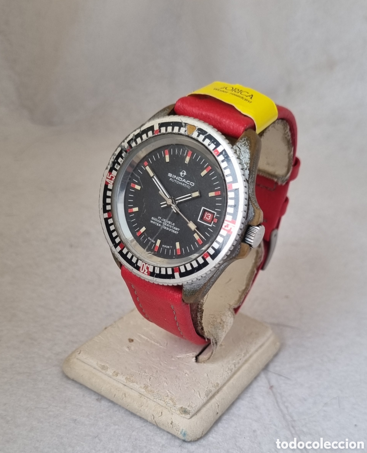 Relojes autom&aacute;ticos: Reloj Sindaco autom&aacute;tico shock-resistant water-resistant funcionando - Foto 2