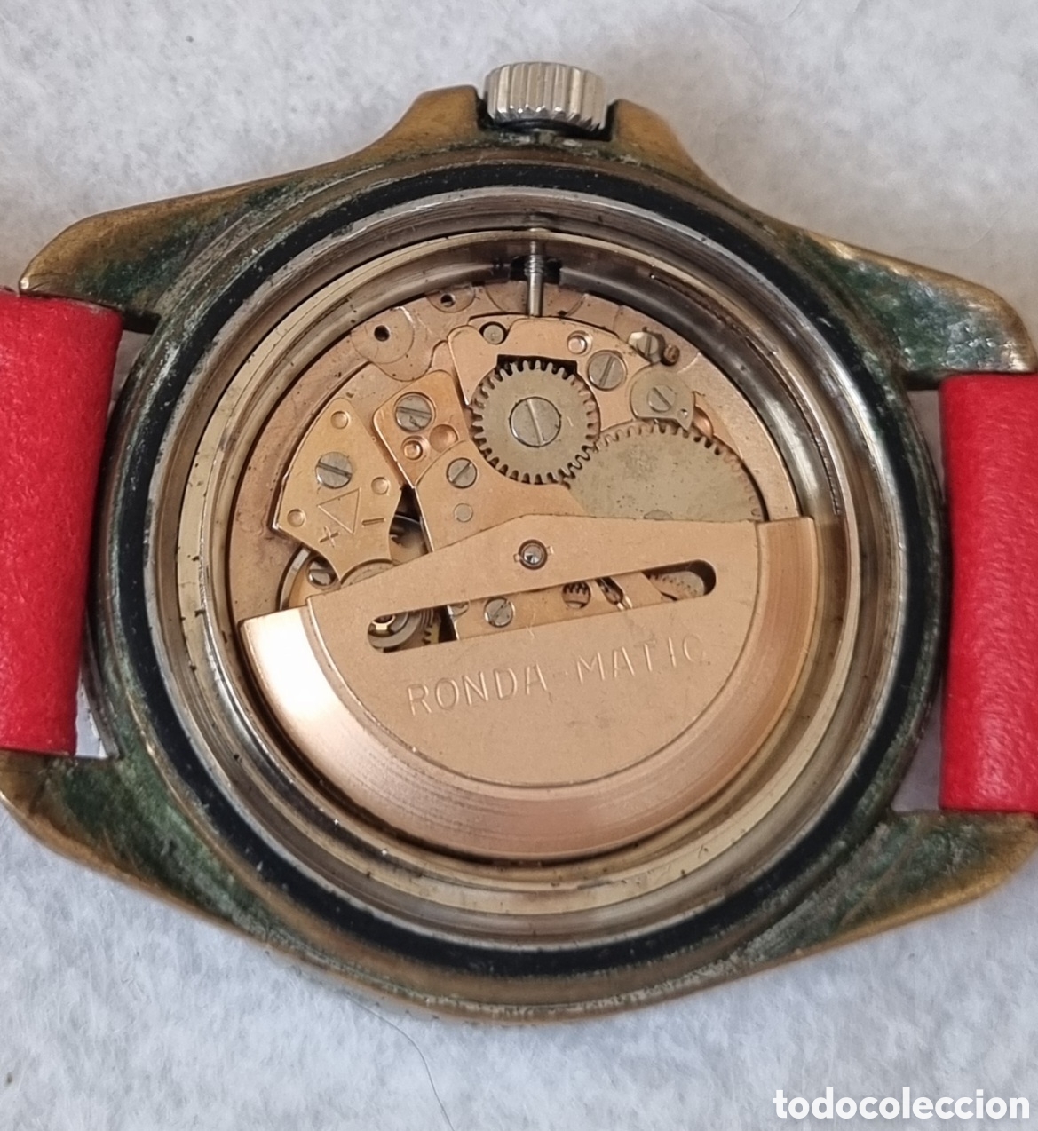 Relojes autom&aacute;ticos: Reloj Sindaco autom&aacute;tico shock-resistant water-resistant funcionando - Foto 7